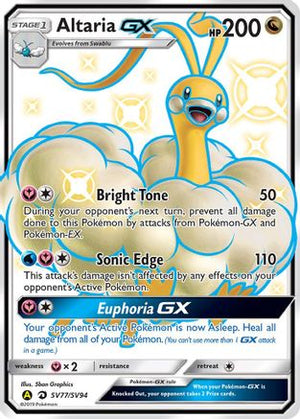Altaria GX SV77/94 - Hidden Fates Shiny Vault Holofoil - Poke-Collect