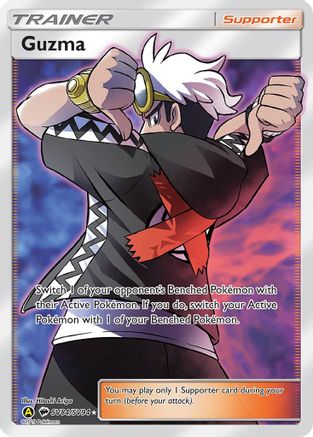 Guzma SV84/94 - Hidden Fates Shiny Vault Holofoil - Poke-Collect