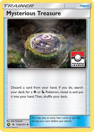 Mysterious Treasure - 113a/131 (Pokemon League) 113a/131 - League & Championship Cards Reverse Holofoil - Poke-Collect