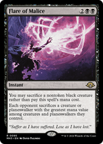Flare of Malice (MH3-095) - Modern Horizons 3 Foil - Poke-Collect