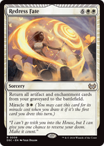 Redress Fate (DSC-009) - Duskmourn: House of Horror Commander: (miracle) - Poke-Collect
