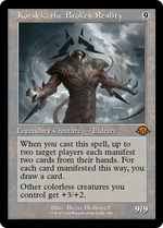 Kozilek, the Broken Reality (Retro Frame) (MH3-386) - Modern Horizons 3 - Poke-Collect