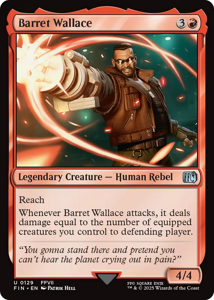 Barret Wallace (FIN-129) - FINAL FANTASY Foil - Poke-Collect