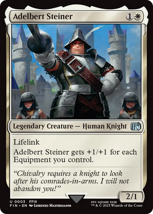 Adelbert Steiner (FIN-003) - FINAL FANTASY Foil - Poke-Collect