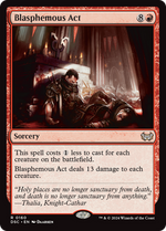 Blasphemous Act (DSC-160) - Duskmourn: House of Horror Commander - Poke-Collect