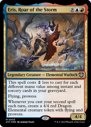 Eris, Roar of the Storm (OTC-005) - Outlaws of Thunder Junction Commander Foil - Poke-Collect