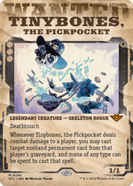 Tinybones, the Pickpocket (OTJ-290) - Outlaws of Thunder Junction: (Showcase) (Borderless) Foil - Poke-Collect