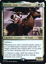Selvala, Eager Trailblazer (PRE-231) - Outlaws of Thunder Junction Promos Foil - Poke-Collect