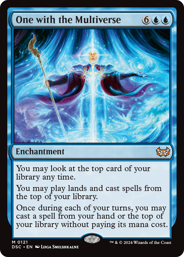 One with the Multiverse (DSC-121) - Duskmourn: House of Horror Commander - Poke-Collect