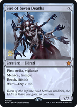 Sire of Seven Deaths (PRE-001) - Foundations Promos Foil - Poke-Collect