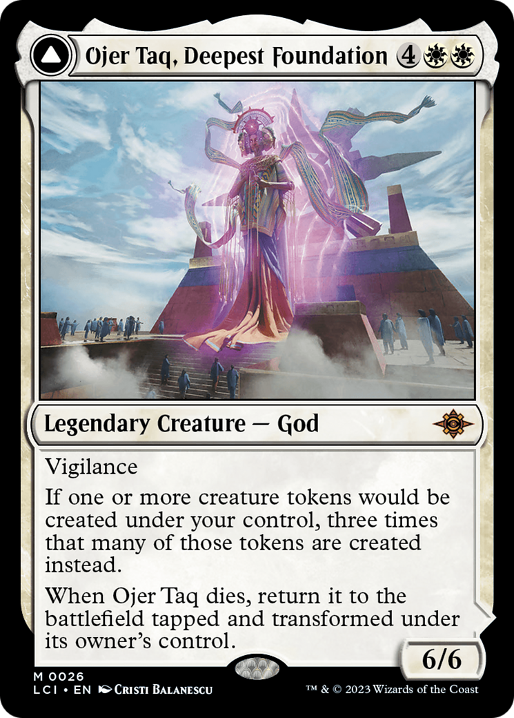 Ojer Taq, Deepest Foundation (LCI-026) - The Lost Caverns of Ixalan - Poke-Collect