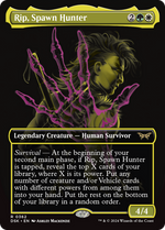 Rip, Spawn Hunter (DSK-362) - Duskmourn: House of Horror (Borderless) - Poke-Collect
