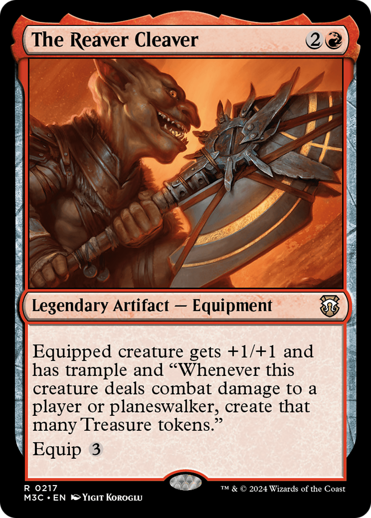 The Reaver Cleaver (M3C-217) - Modern Horizons 3 Commander - Poke-Collect