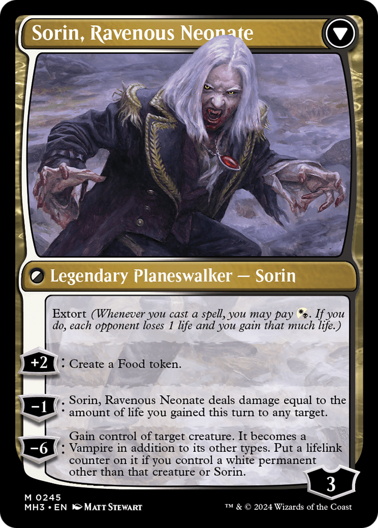 Sorin of House Markov (MH3-245) - Modern Horizons 3 - Poke-Collect