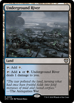 Underground River (OTC-338) - Outlaws of Thunder Junction Commander - Poke-Collect