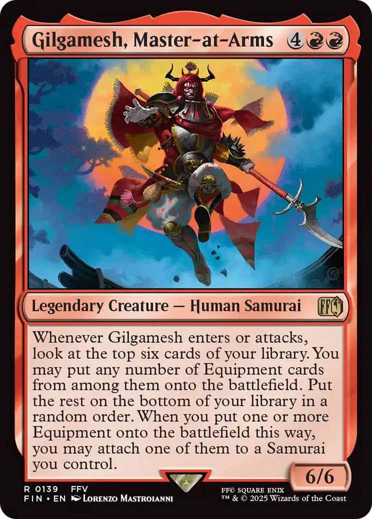 Gilgamesh, Master-at-Arms (FIN-139) - FINAL FANTASY Foil - Poke-Collect