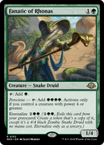 Fanatic of Rhonas (MH3-152) - Modern Horizons 3 - Poke-Collect