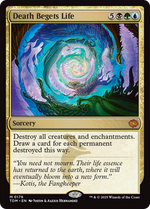 Death Begets Life (TDM-176) - Tarkir: Dragonstorm Foil - Poke-Collect