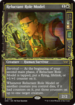Reluctant Role Model (DSK-303) - Duskmourn: House of Horror: (Showcase) - Poke-Collect