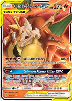Charizard & Braixen GX 22/236 - SM  Cosmic Eclipse Holofoil - Poke-Collect