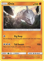 Onix 105/236 - SM  Cosmic Eclipse Reverse Holofoil - Poke-Collect