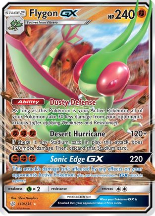 Flygon GX 110/236 - SM  Cosmic Eclipse Holofoil - Poke-Collect