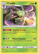 Cradily 11/236 - SM  Cosmic Eclipse Reverse Holofoil - Poke-Collect