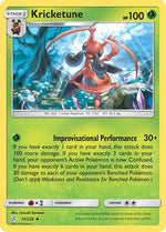 Kricketune 14/236 - SM  Cosmic Eclipse Reverse Holofoil - Poke-Collect