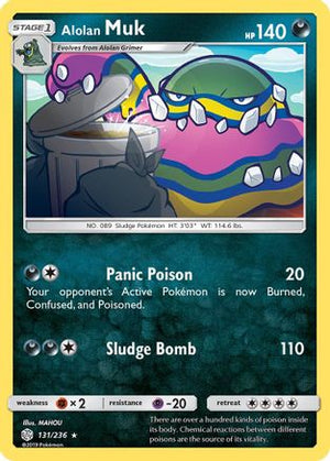 Alolan Muk 131/236 - Cosmic Eclipse