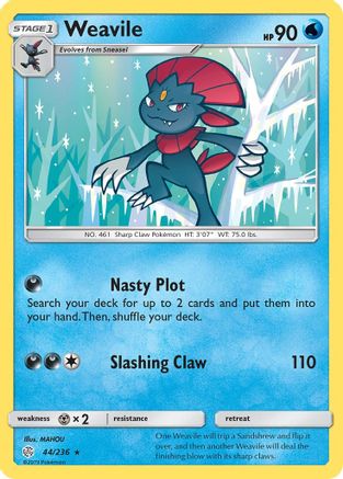 Weavile 44/236 - Cosmic Eclipse - Poke-Collect