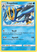 Empoleon 56/236 - SM  Cosmic Eclipse Reverse Holofoil - Poke-Collect