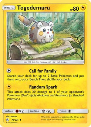 Togedemaru 73/236 - Cosmic Eclipse - Poke-Collect