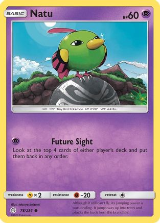 Natu 78/236 - SM  Cosmic Eclipse - Poke-Collect