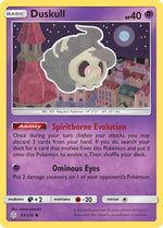 Duskull 83/236 - SM  Cosmic Eclipse - Poke-Collect
