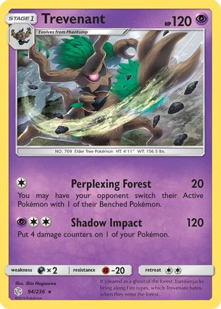 Trevenant 94/236 - Cosmic Eclipse - Poke-Collect