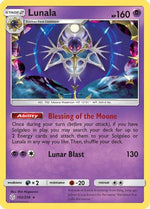 Lunala 102/236 - SM  Cosmic Eclipse Holofoil - Poke-Collect