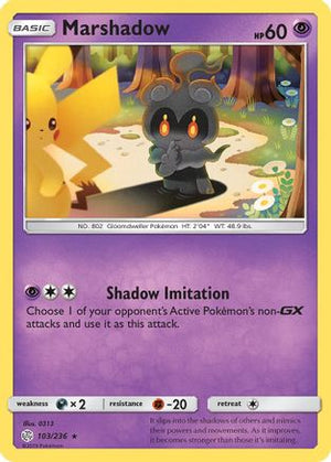 Marshadow 103/236 - SM  Cosmic Eclipse - Poke-Collect