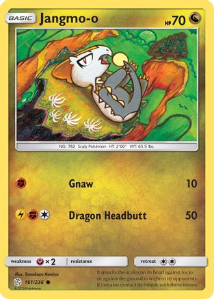 Jangmo-o - 161/236 161/236 - SM  Cosmic Eclipse Reverse Holofoil - Poke-Collect