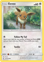 Eevee - 167/236 167/236 - SM  Cosmic Eclipse Reverse Holofoil - Poke-Collect