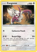 Zangoose 173/236 - Cosmic Eclipse Reverse Holofoil - Poke-Collect