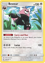 Bewear 182/236 - SM  Cosmic Eclipse Reverse Holofoil - Poke-Collect