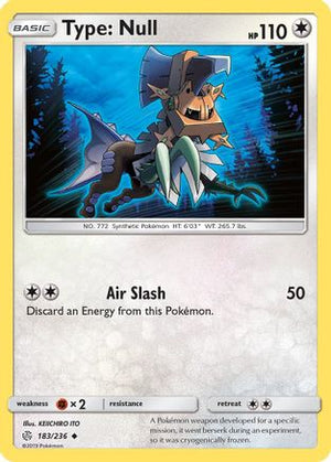 Type: Null 183/236 - Cosmic Eclipse Reverse Holofoil - Poke-Collect