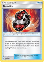 Beastite 185/236 - SM  Cosmic Eclipse Reverse Holofoil - Poke-Collect