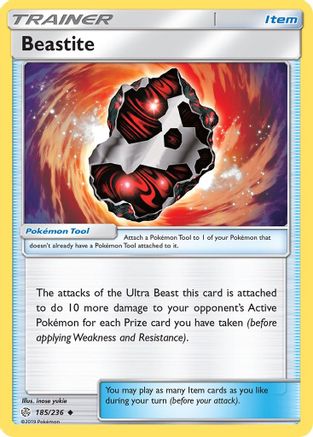 Beastite 185/236 - SM  Cosmic Eclipse - Poke-Collect