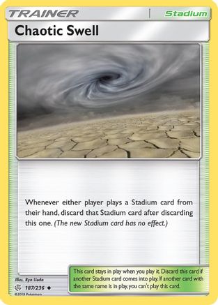 Chaotic Swell 187/236 - SM  Cosmic Eclipse - Poke-Collect