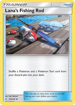 Lana's Fishing Rod 195/236 - SM  Cosmic Eclipse Reverse Holofoil - Poke-Collect