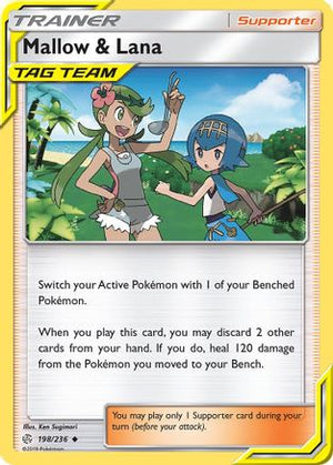 Mallow & Lana 198/236 - SM  Cosmic Eclipse - Poke-Collect