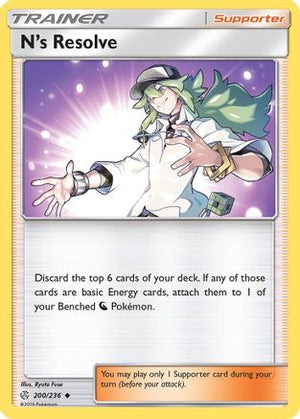 N's Resolve 200/236 - SM  Cosmic Eclipse - Poke-Collect