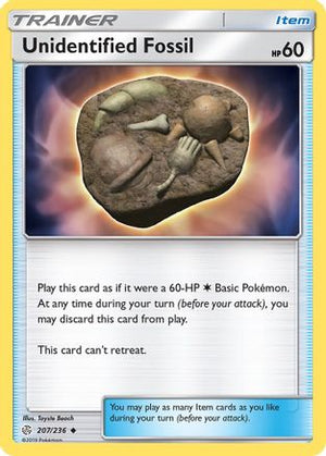 Unidentified Fossil 207/236 - Cosmic Eclipse - Poke-Collect