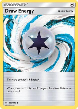 Draw Energy 209/236 - SM  Cosmic Eclipse - Poke-Collect